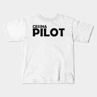 CESSNA PILOT Kids T-Shirt